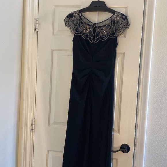 Xscape Black Embellished Gown - Picture 7 of 11